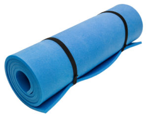 Rolled up mat